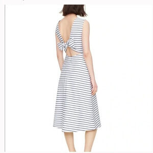 NWT Kate Spade Broom Street Stripe Cotton A-Line Sleeveless Dress